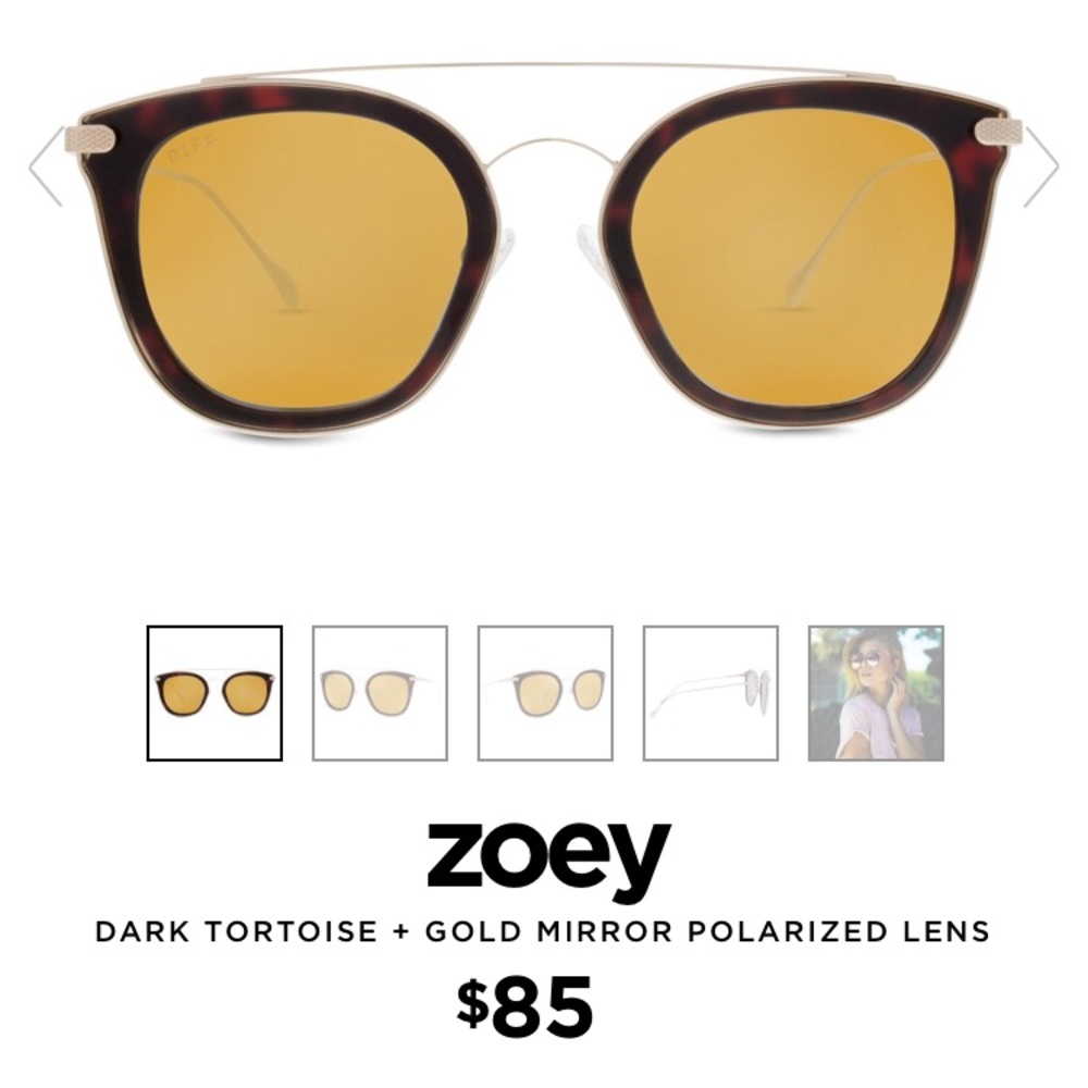 Zoey sunglasses from Diff